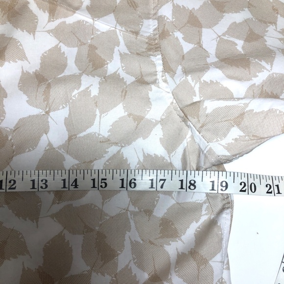 Men's Michael Kors Slim Fit Shirt w/Leaf Motif - Cotton Blend - Picture 4 of 16